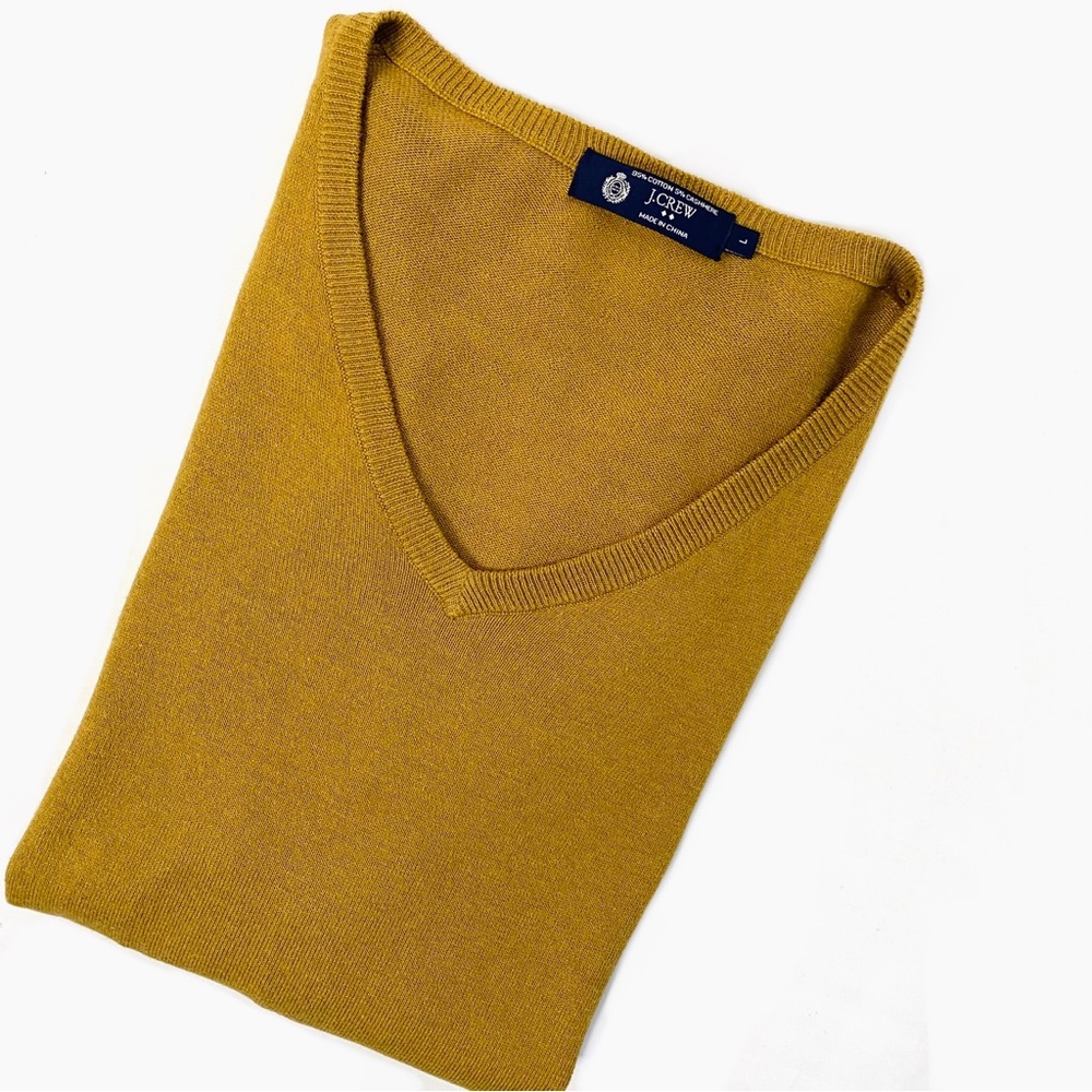 J.Crew Cashmere Blend V-Neck Pullover